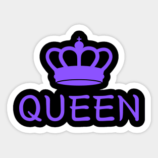 His Queen Sticker